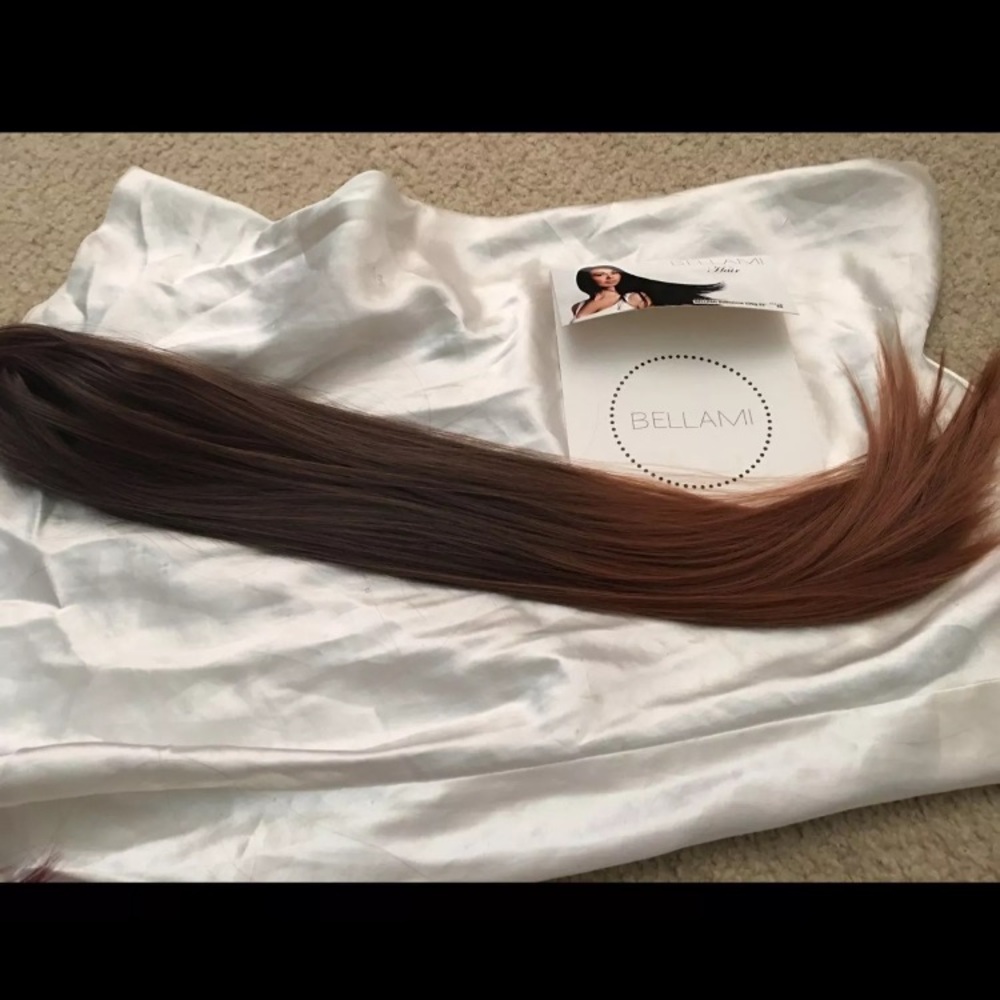 Bellami 24” ombre Carmel ponytail extension